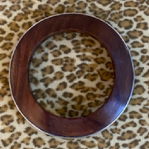 Silpada Wavy Bangle Bracelet Set - Brown & Silver - Picture 6 of 11